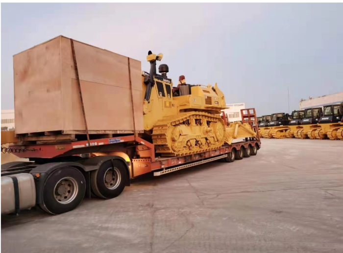 Shantui Dh46c pilnībā hidrauliskais buldozers pirmo reizi eksportēts uz aizjūras tirgu