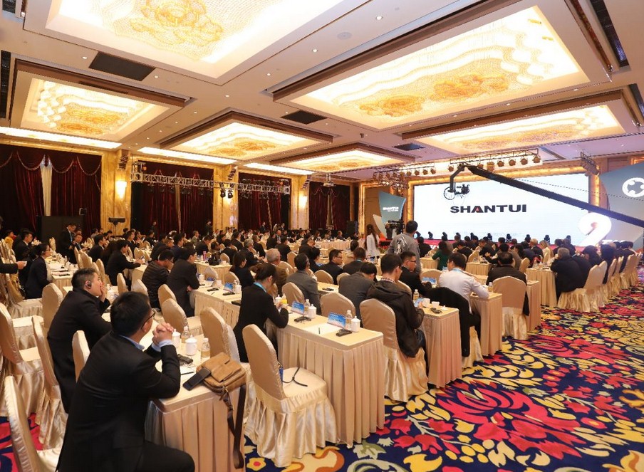 9. Shantui årlige oversjøiske forhandlerkonferanse holdt høytidelig i Shanghai