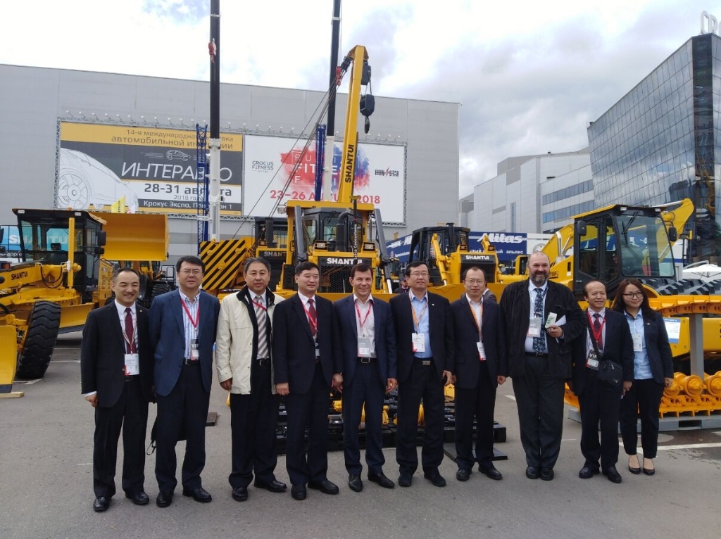 Shantui Dazzles Bauma Ctt 2018 With Diversified Products