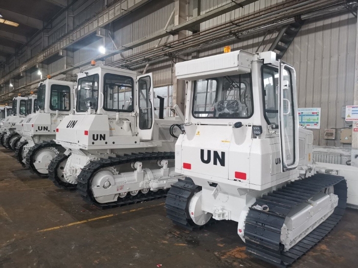 Shipping Of Shantui Equipment For Un Aid Project Completed Successfully