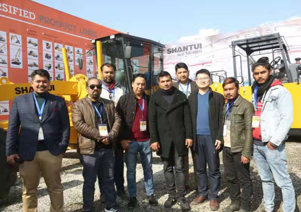 Produk Shantui Ing Pameran Agung ing Nepal Buildtech Expo 2020