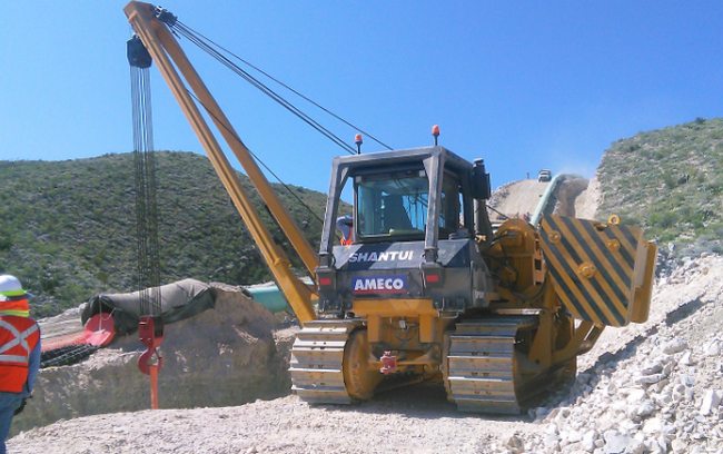 SP90Y pipelayer for natural gas pipeline laying in Mexico